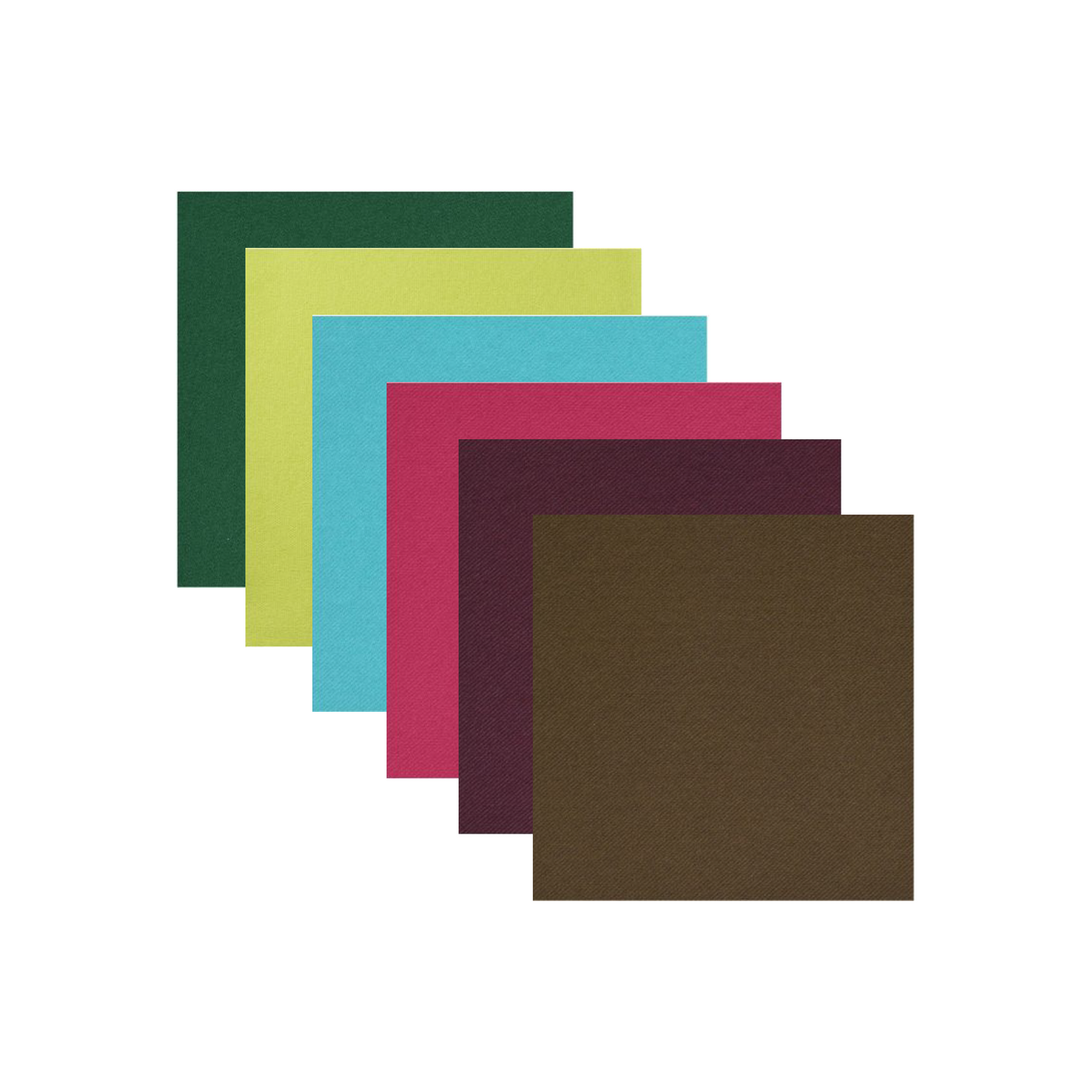 Serviette de Table Couleur en Non-Tissé