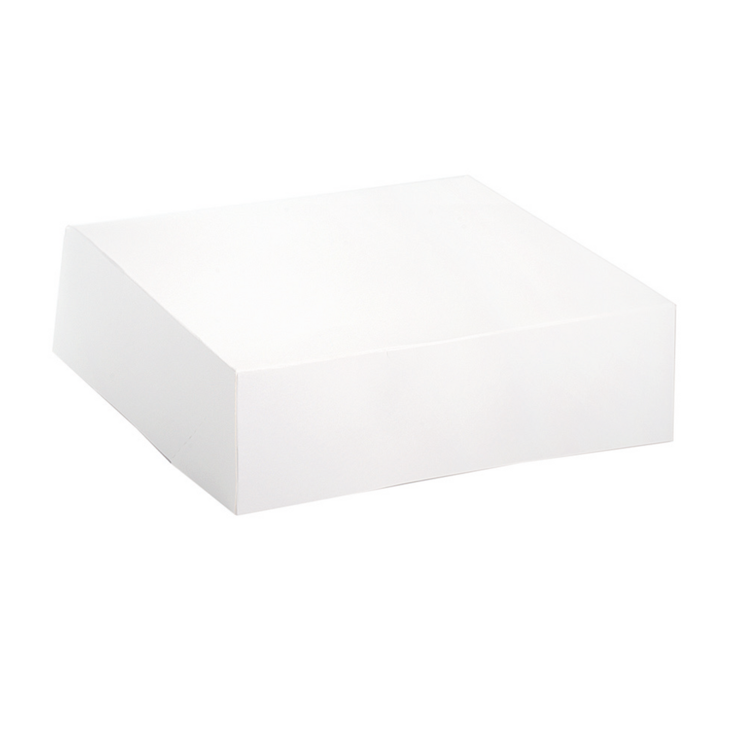 Boîte pâtissière blanche - Hauteur 10 cm