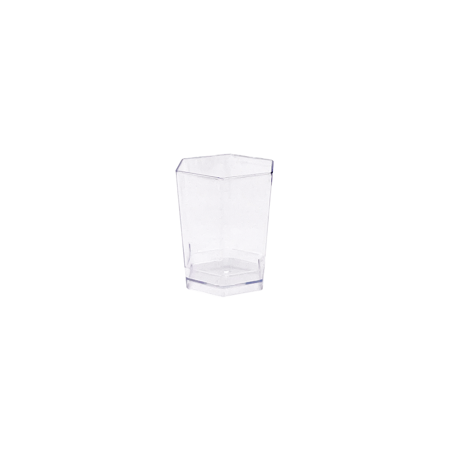 Verrine cristal forme Hexagonale