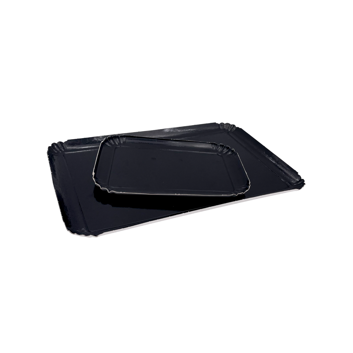 Plateau rectangulaire noir