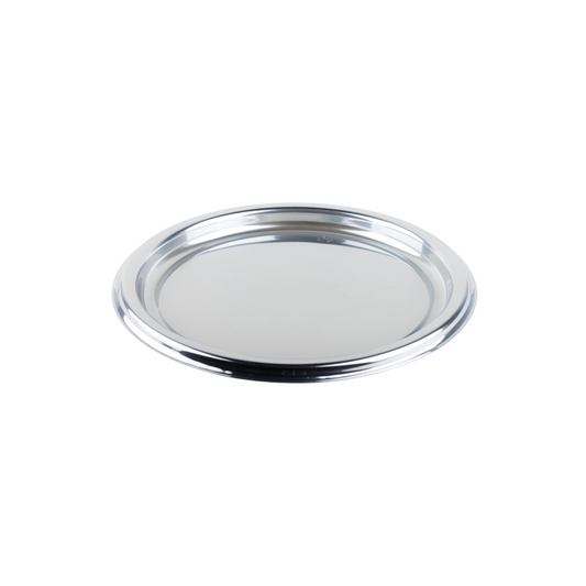 Plat rond argent