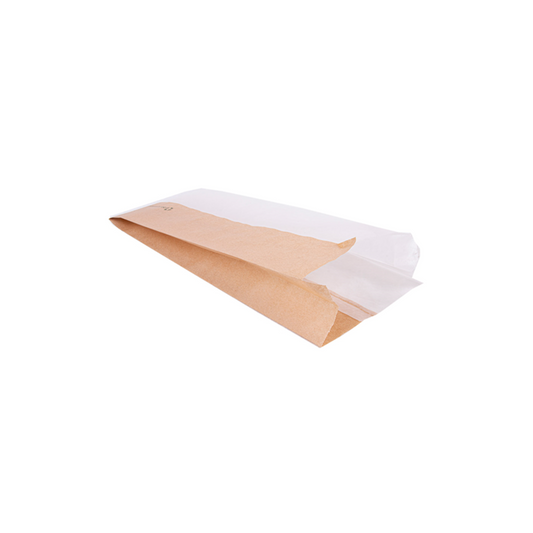 Sachet Sandwich Kraft avec Fenêtre latérale